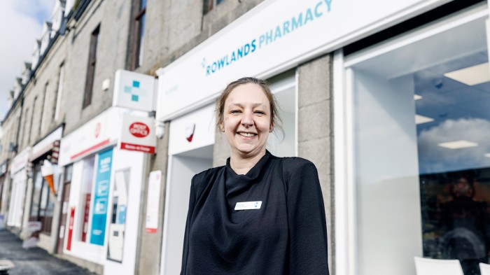 Carlene Green outside Rowlands Pharmacy.jpg