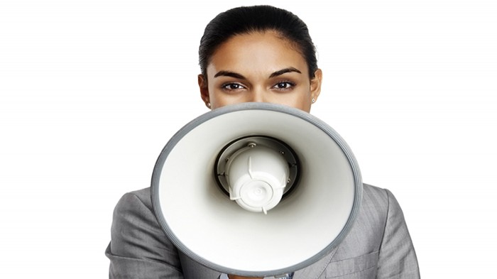 Lady with megaphone, communication.jpg